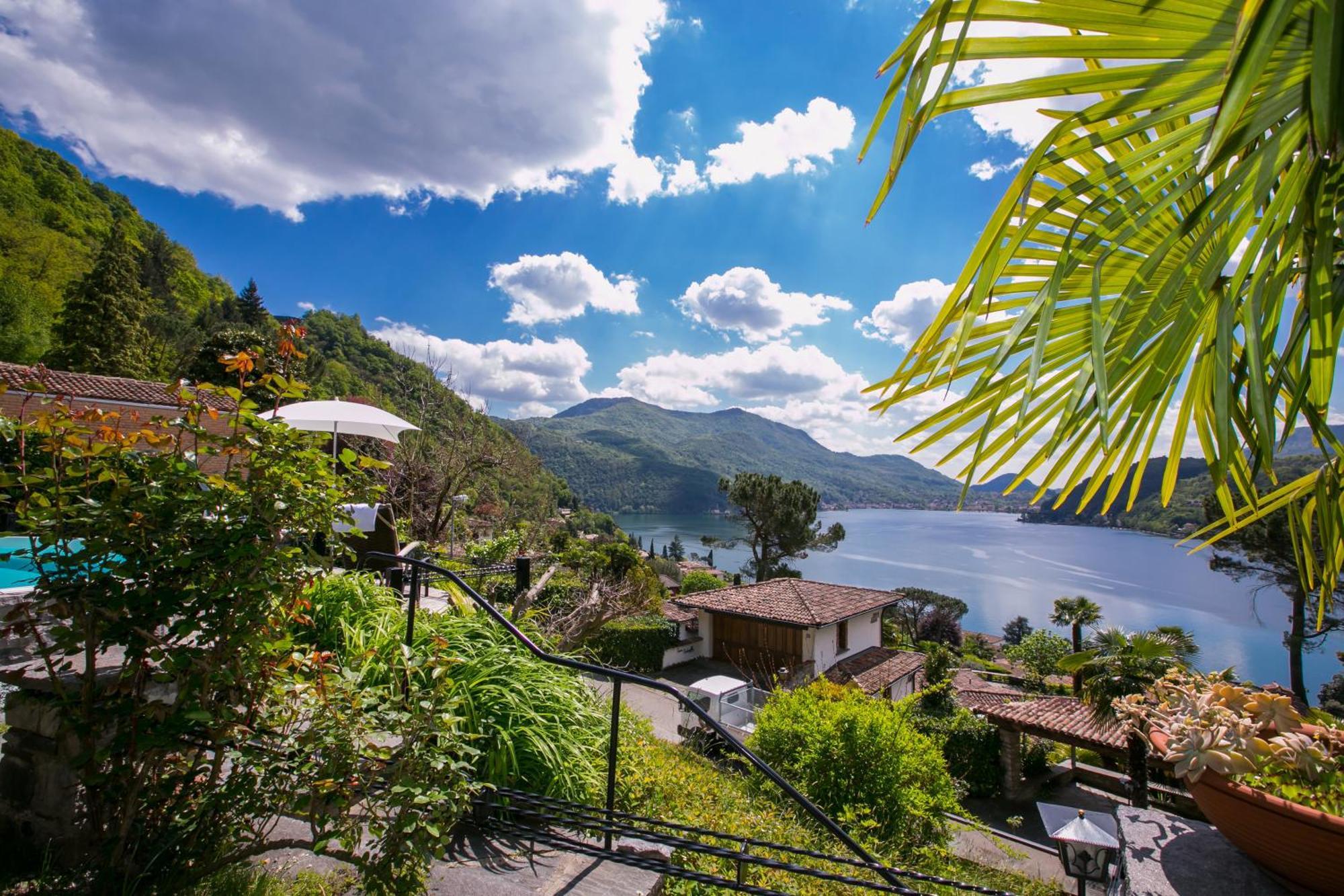 Morcote Magic View - Happy Rentals エクステリア 写真