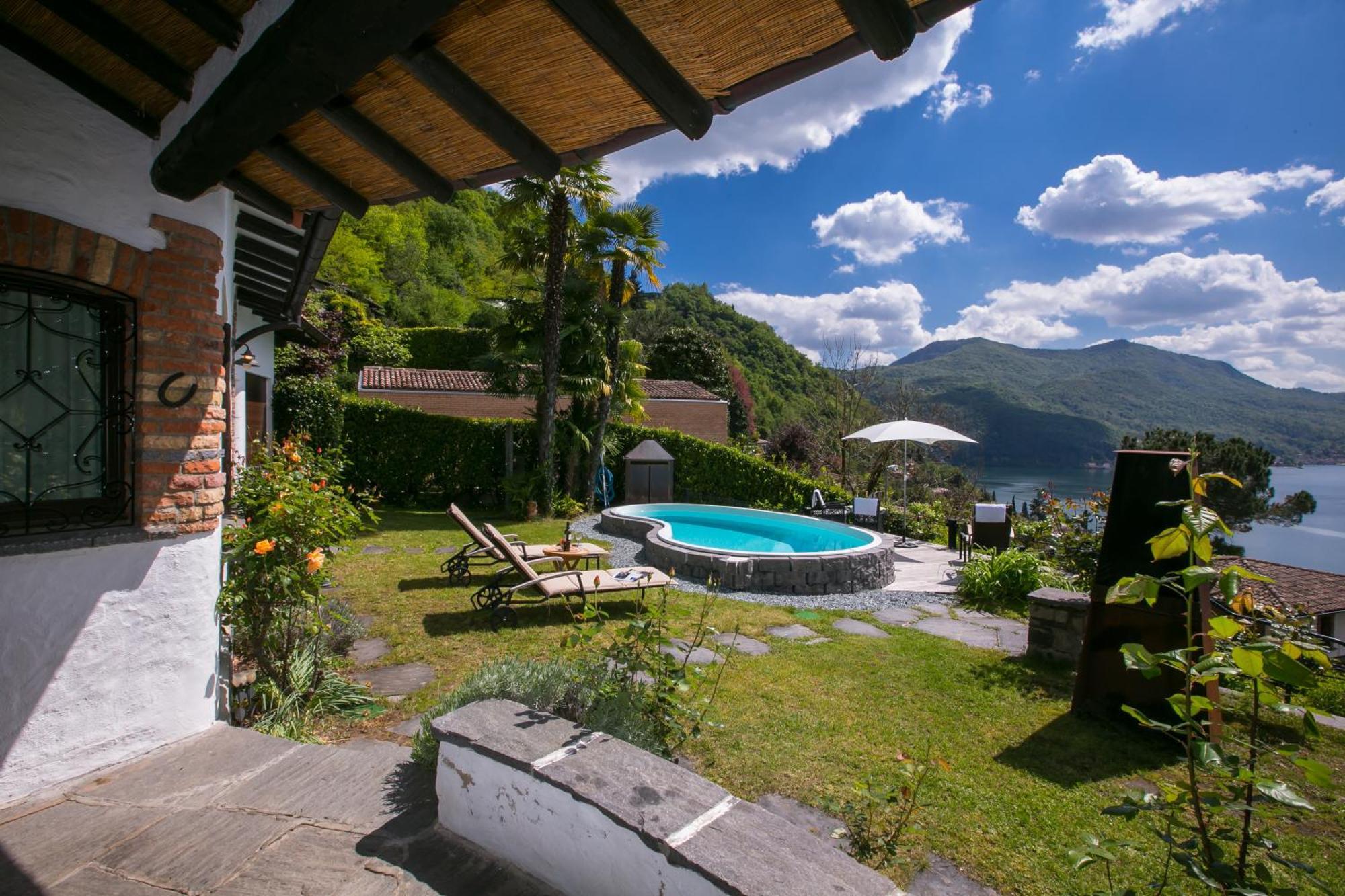Morcote Magic View - Happy Rentals エクステリア 写真